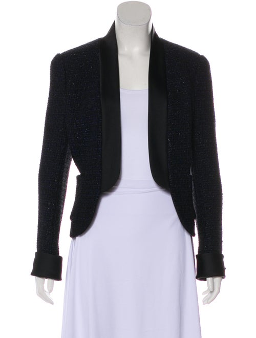 Chanel 2018 Tweed Jacket Navy