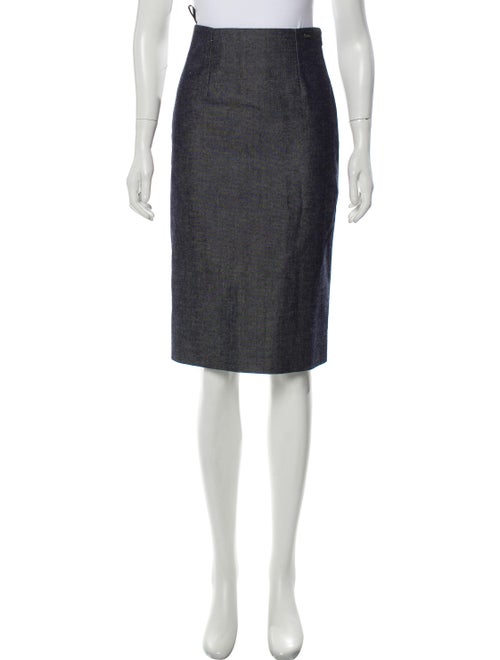 Chanel Knee-Length Pencil Skirt