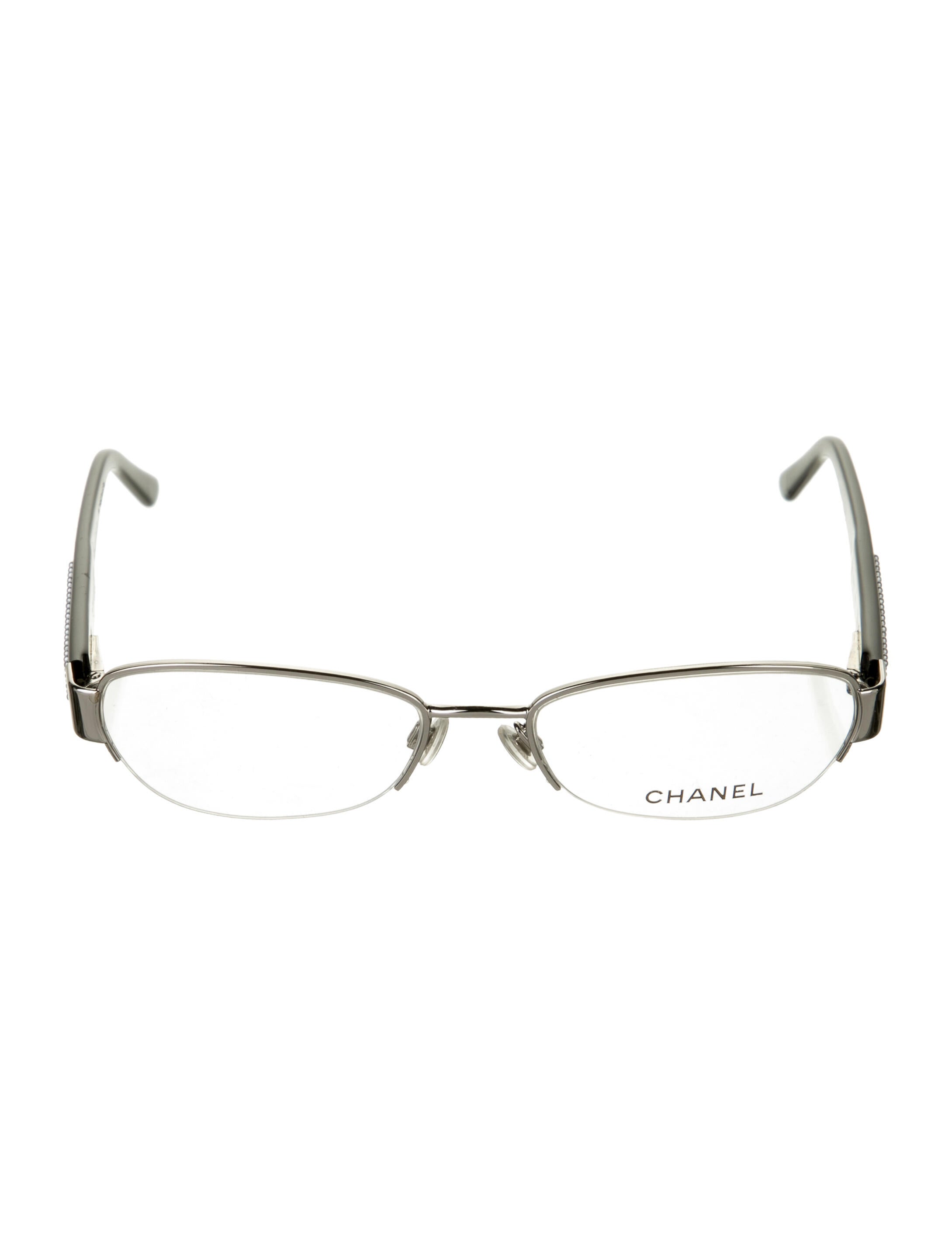 chanel eyeglasses pearl on side