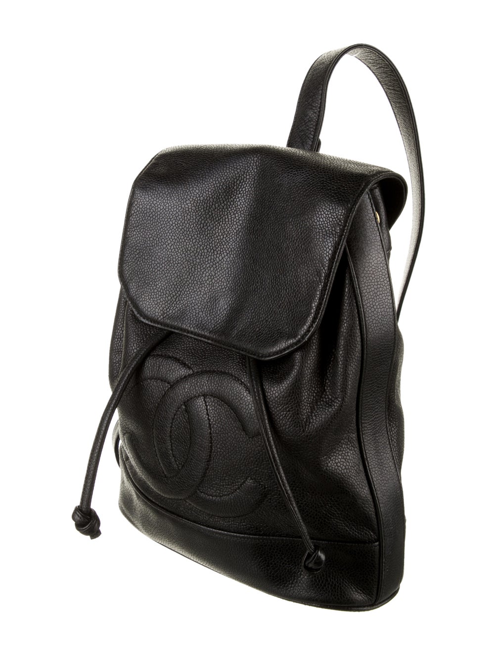 Chanel Vintage Caviar CC Sling Bag Handbags CHA459811 The RealReal