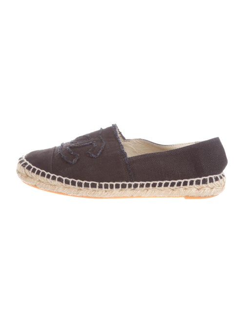 Chanel Canvas CC Espadrilles Black