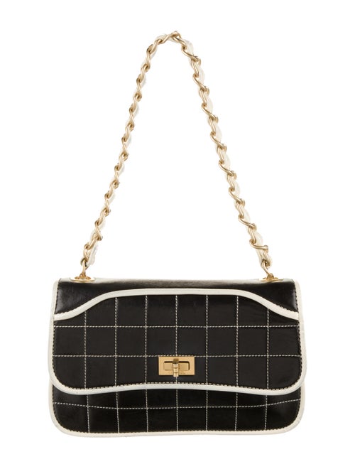 Chanel Square Quilt Reissue Flap Bag Black