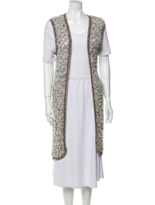 Chanel 2005 Lace Pattern Sweater
