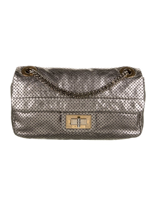 Chanel Perforated Drill Flap Bag Metallic