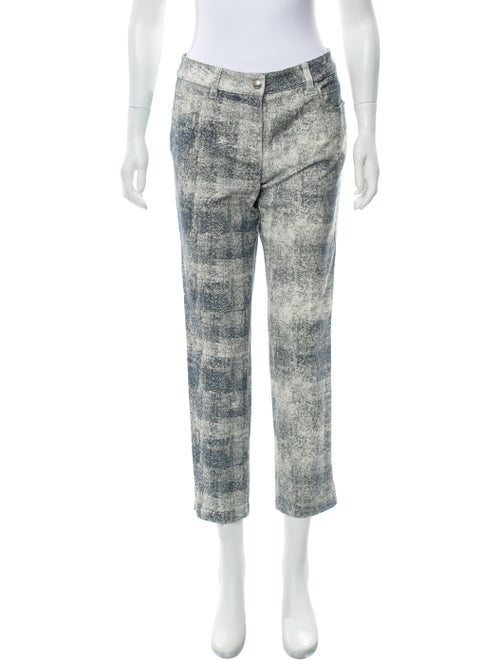 Chanel Mid-Rise Straight-Leg Jeans