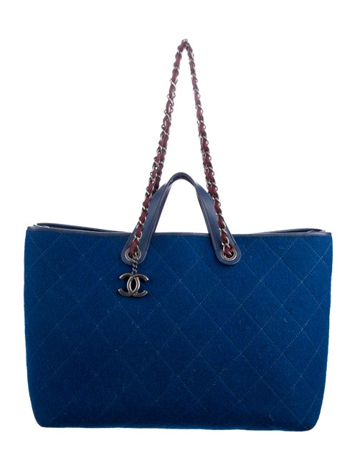Chanel Chanel Large Pop Felt Shopping Bag