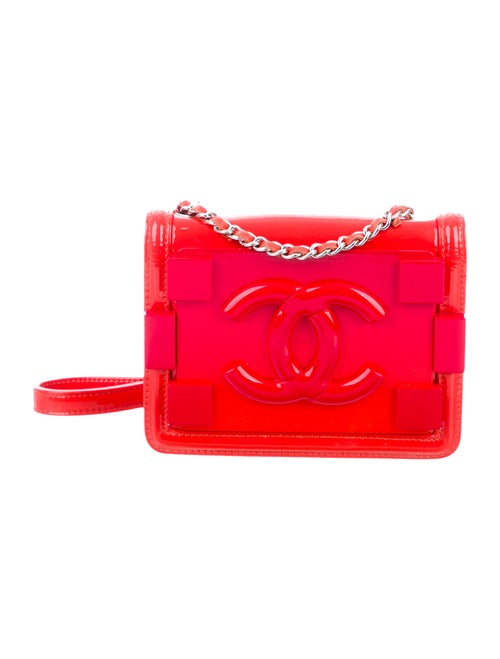 Chanel Boy Brick Flap Bag Orange