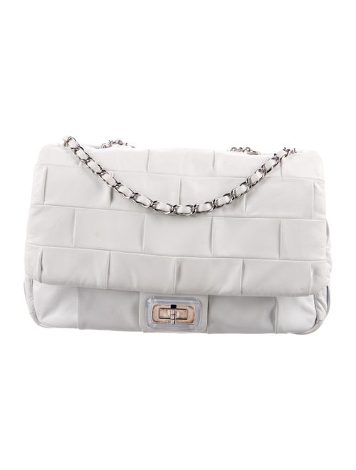 Chanel Igloo Flap Bag White