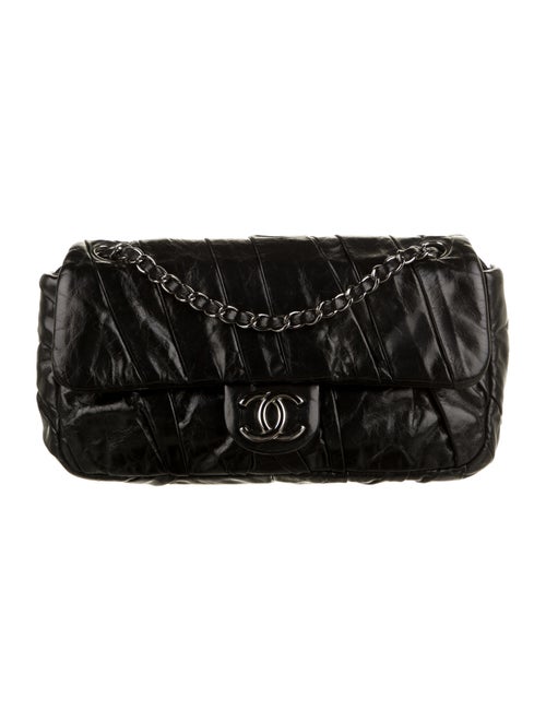 Chanel Medium Twisted Flap Bag Black