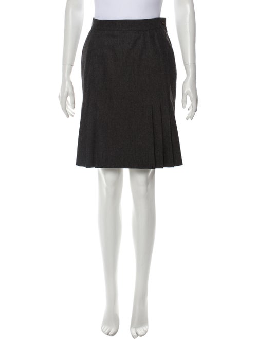 Chanel 1997 Knee-Length Skirt Wool