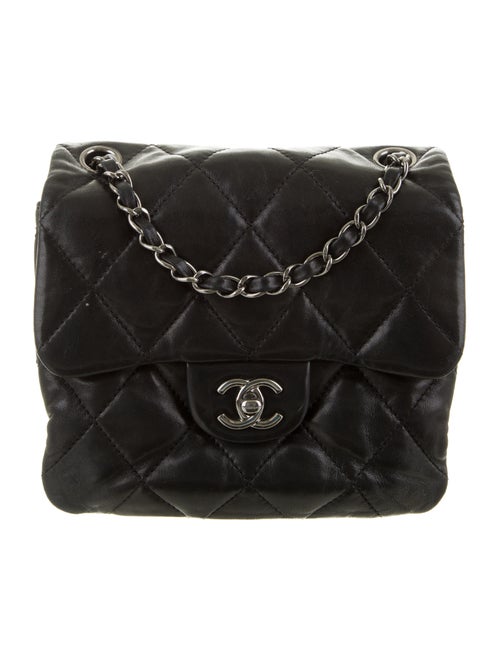 Chanel Classic Mini Square Flap Bag Black