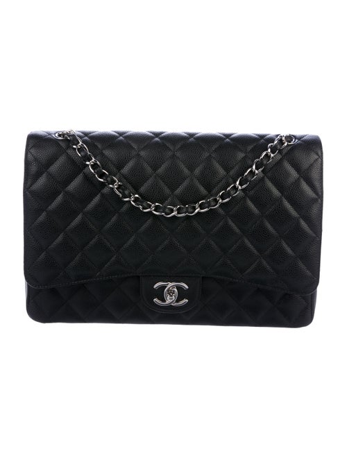 Chanel Classic Maxi Double Flap Bag Black