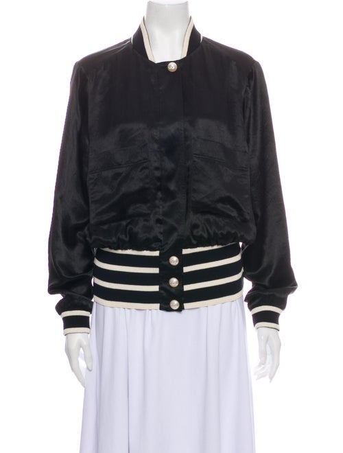 Chanel 2017 Bomber Jacket Black