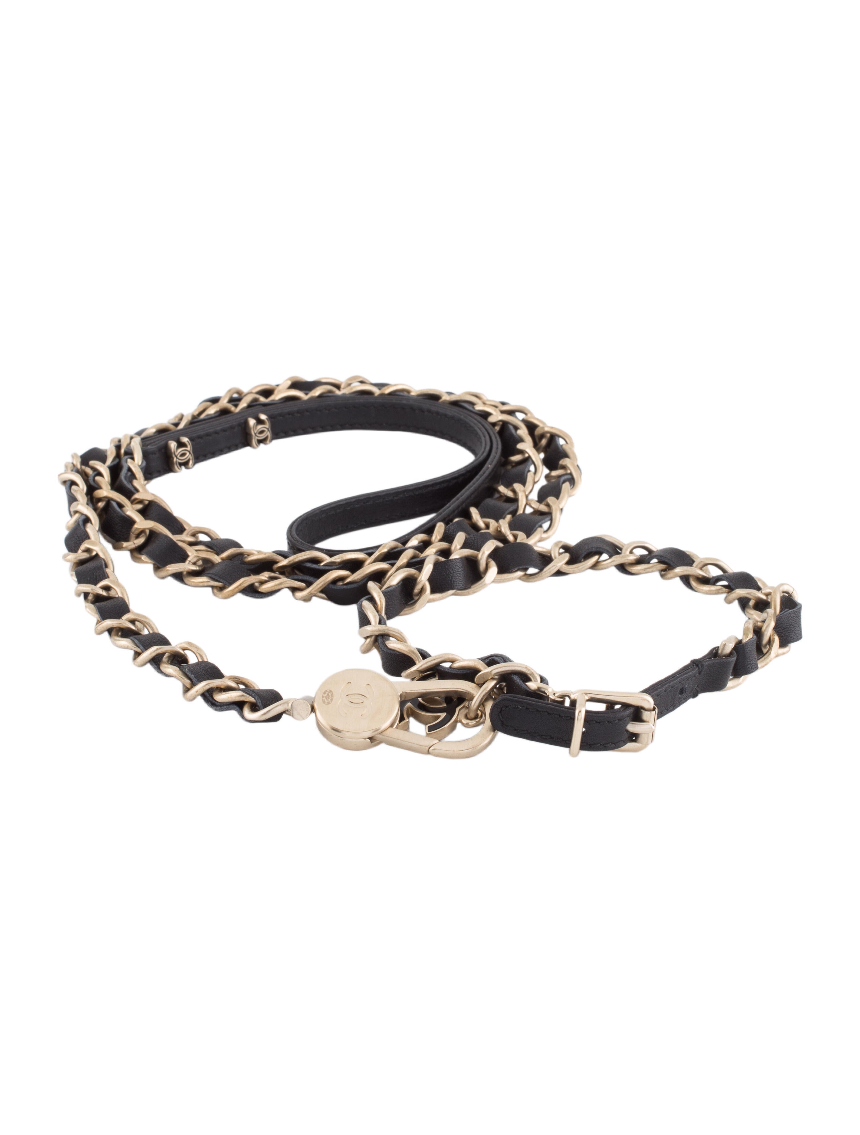 chanel dog leash