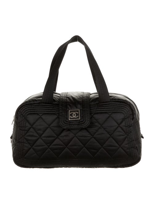 Chanel Sport Ligne Bowler Bag Black
