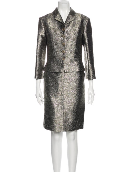 Chanel 2012 Skirt Suit Gold