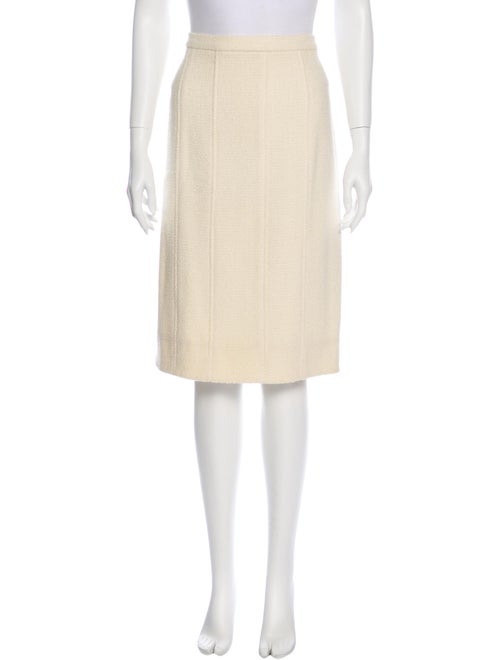 Chanel 1998 Knee-Length Skirt Wool