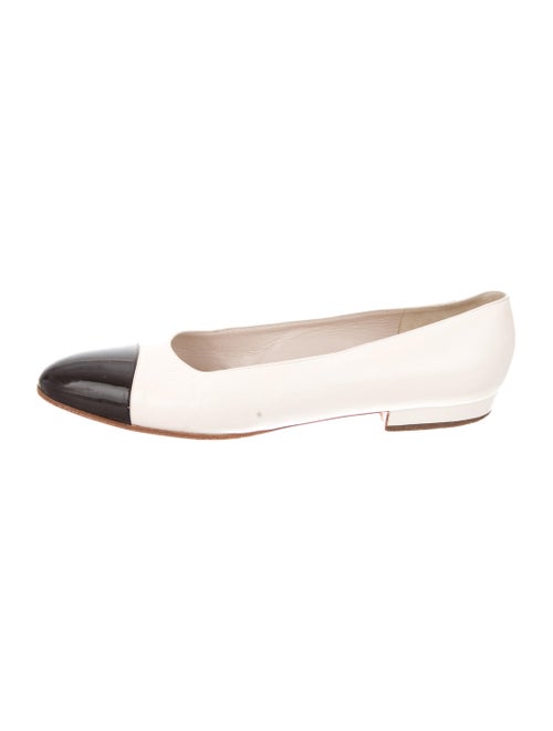 Chanel Vintage Leather Ballet Flats