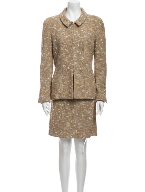 Chanel 1996 Wool Skirt Suit Wool