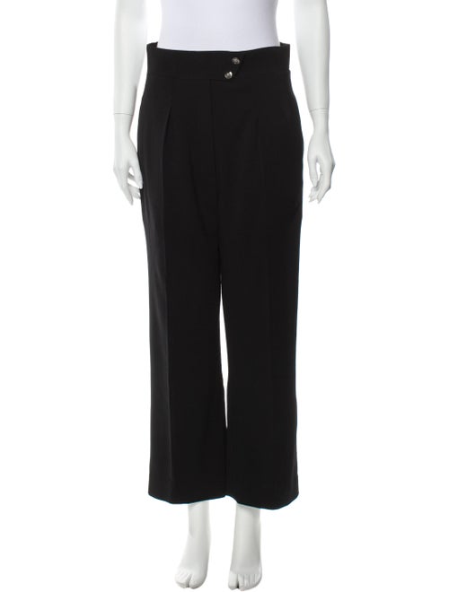 Chanel 2010 Wide Leg Pants Black