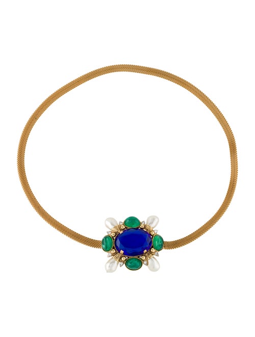 Chanel Vintage Gripoix Chain Belt Gold