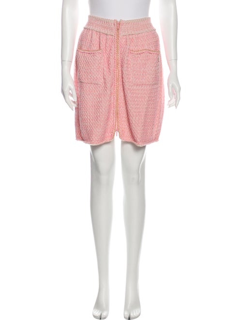 Chanel 2017 Mini Skirt Pink