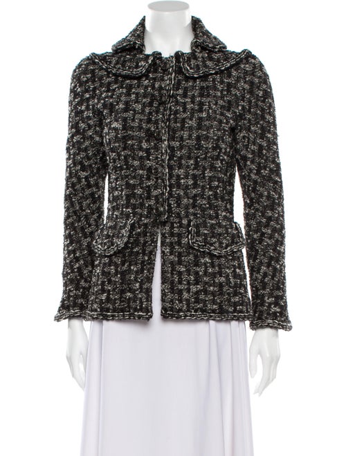 Chanel 2013 Tweed Pattern Jacket Black