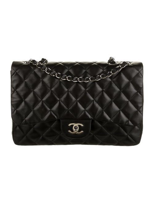 Chanel Classic Jumbo Single Flap Bag Black