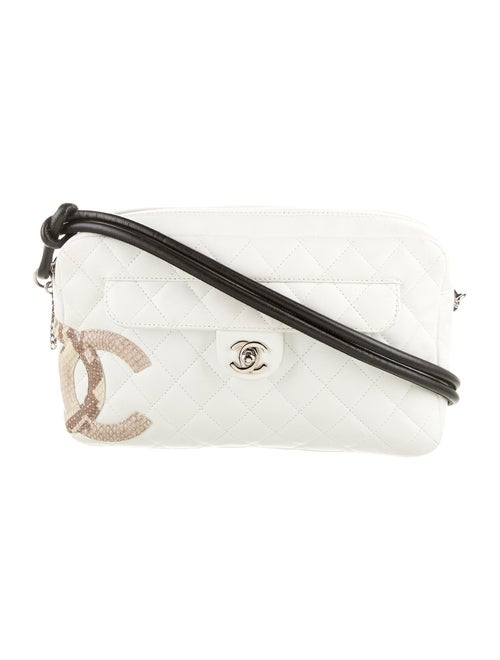 Chanel Ligne Cambon Camera Bag White
