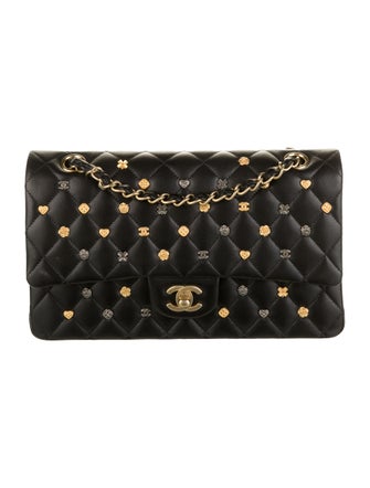 Chanel 2018 Charm On Quilting Classic Flap Bag