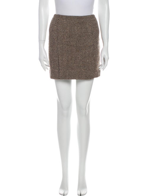 Chanel 1998 Mini Skirt Wool