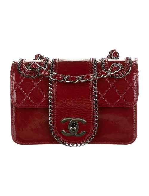 Chanel Mini Madison Flap Bag Red