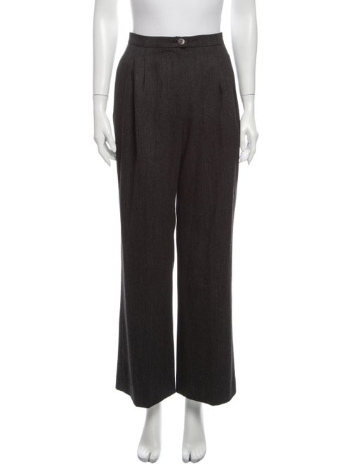 Chanel 1997 Wide Leg Pants Wool