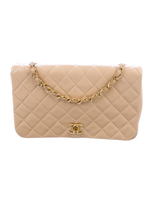 Chanel Vintage Flap Bag Beige