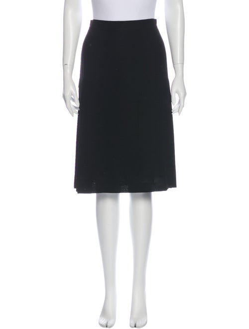 Chanel 1998 Knee-Length Skirt Wool