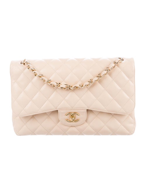 Chanel Classic Jumbo Double Flap Bag Beige