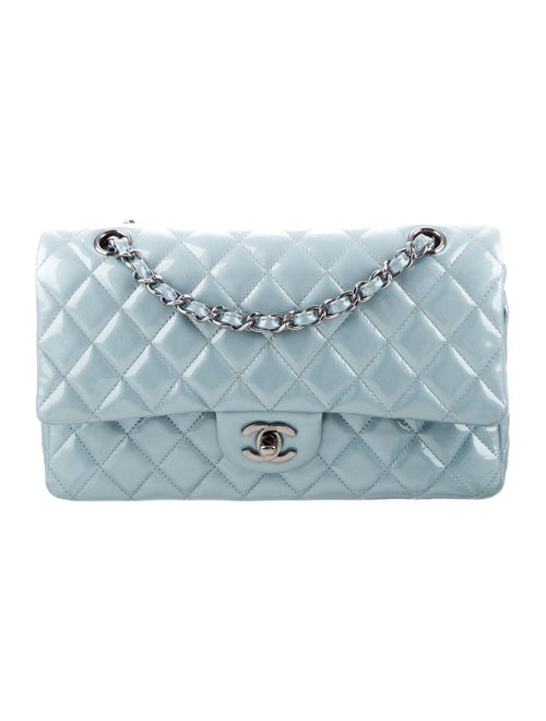 Chanel Classic Patent Medium Double Flap Bag