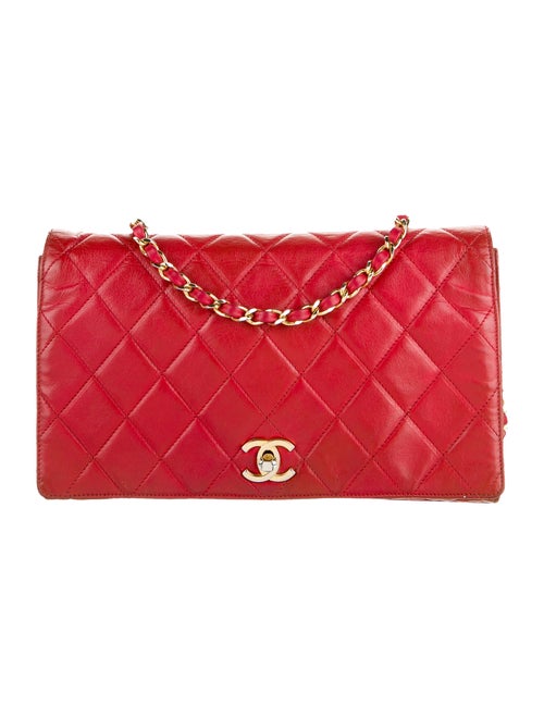 Chanel Vintage Quilted Flap Bag gold
