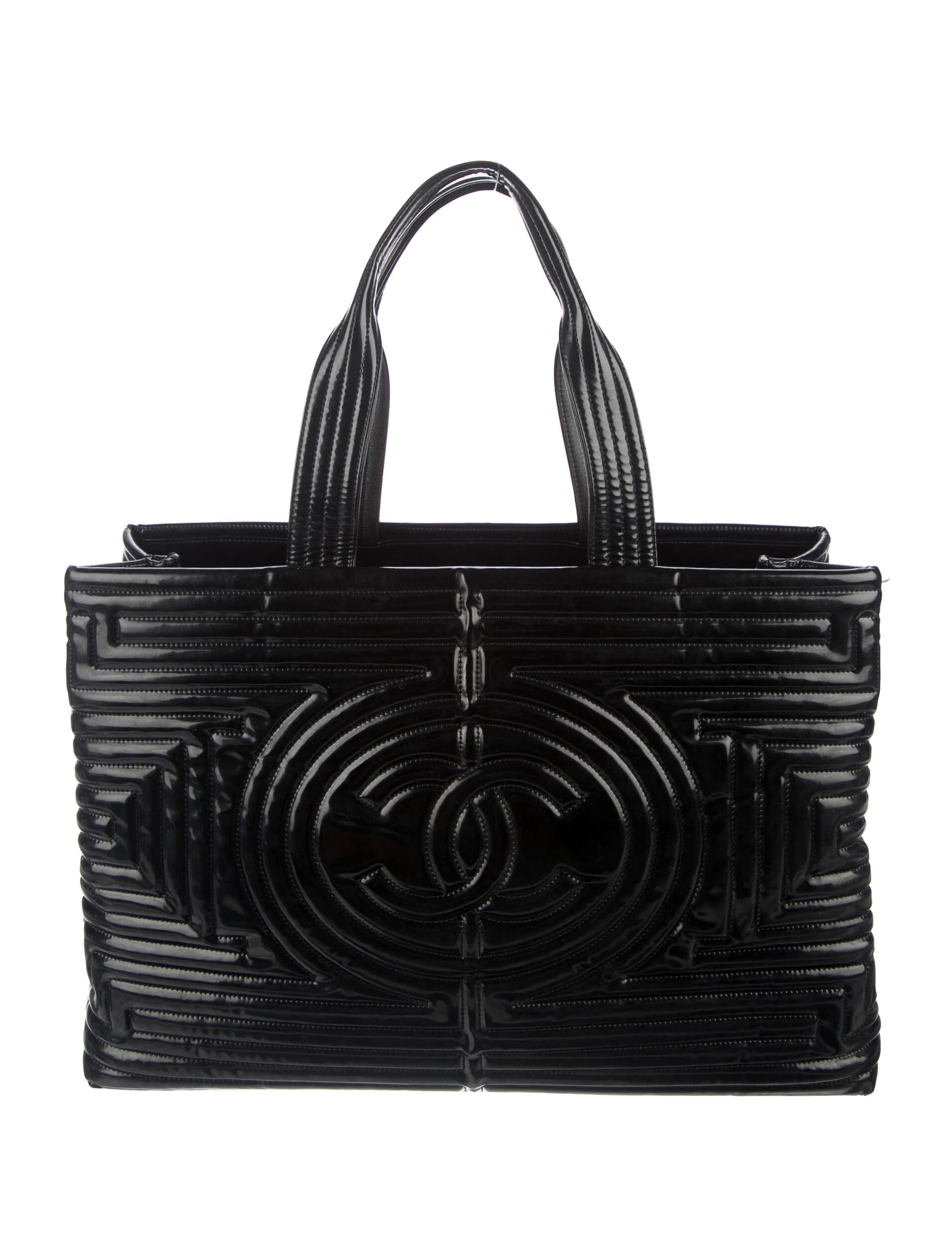 CHANEL ユートピア 387 Chanel Paris-Shanghai Grand Coco Ming Shopping Tote - Black