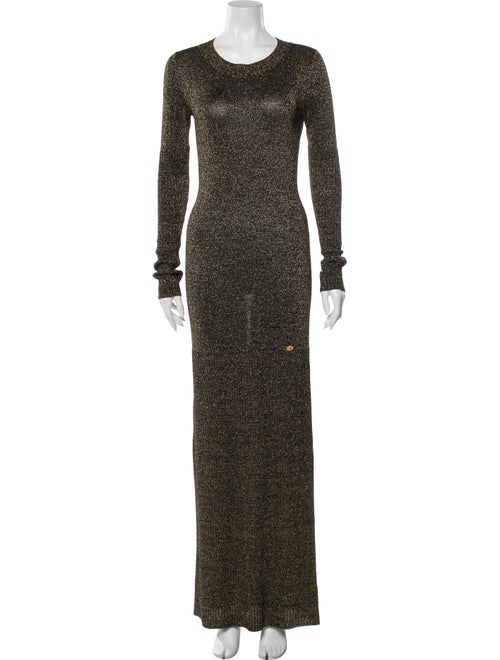 Chanel 2009 Long Dress Gold