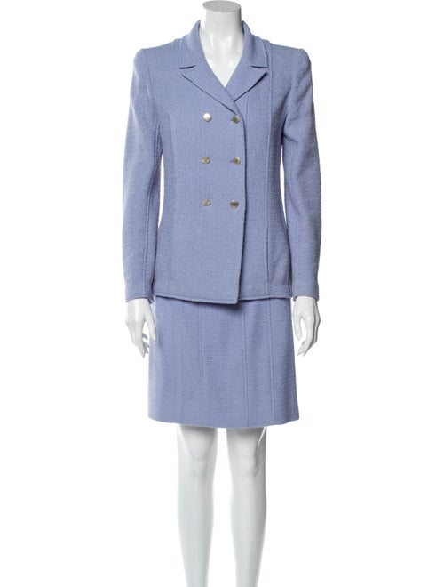 Chanel Vintage Wool Skirt Suit Wool