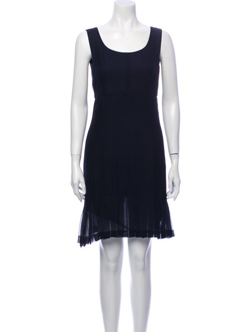 Chanel 1990's Mini Dress Blue