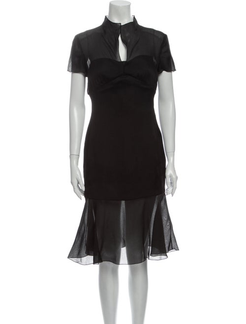 Chanel 1997 Knee-Length Dress Black