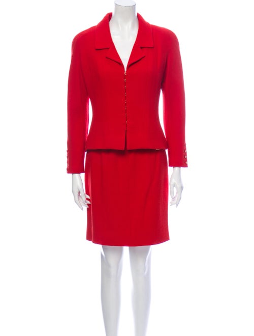 Chanel Vintage 1996 Skirt Suit Wool