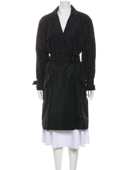 Chanel Trench Coat Black