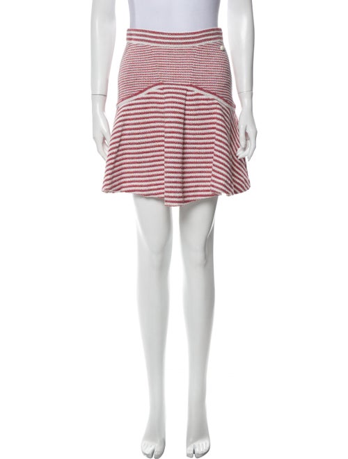 Chanel 2015 Mini Skirt Red