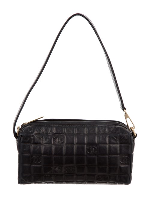 Chanel Chocolate Bar Pochette Black