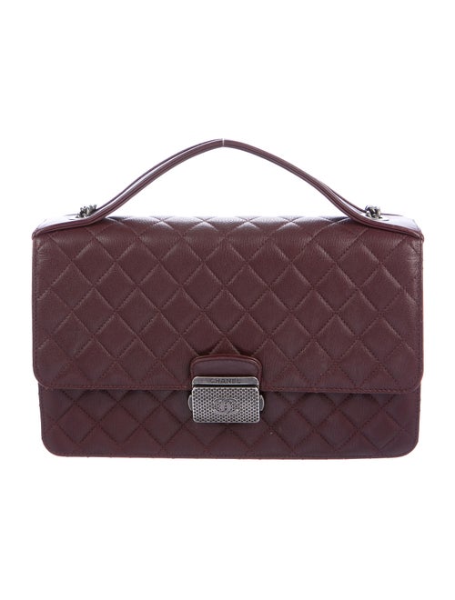 Chanel University Flap Bag silver