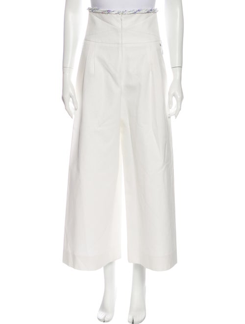 Chanel 2018 Wide Leg Pants Metallic