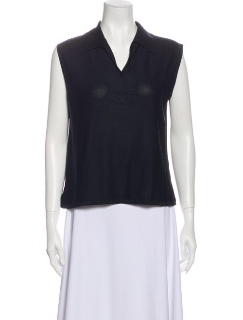 Chanel Vintage 1998 Blouse Blue